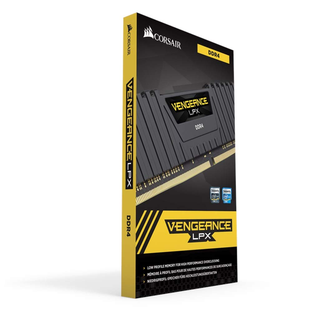 Corsair Vengeance LPX 16GB DDR4 Up to 3200MHZ UDIMM CL16 Desktop RAM Memory - Image 2
