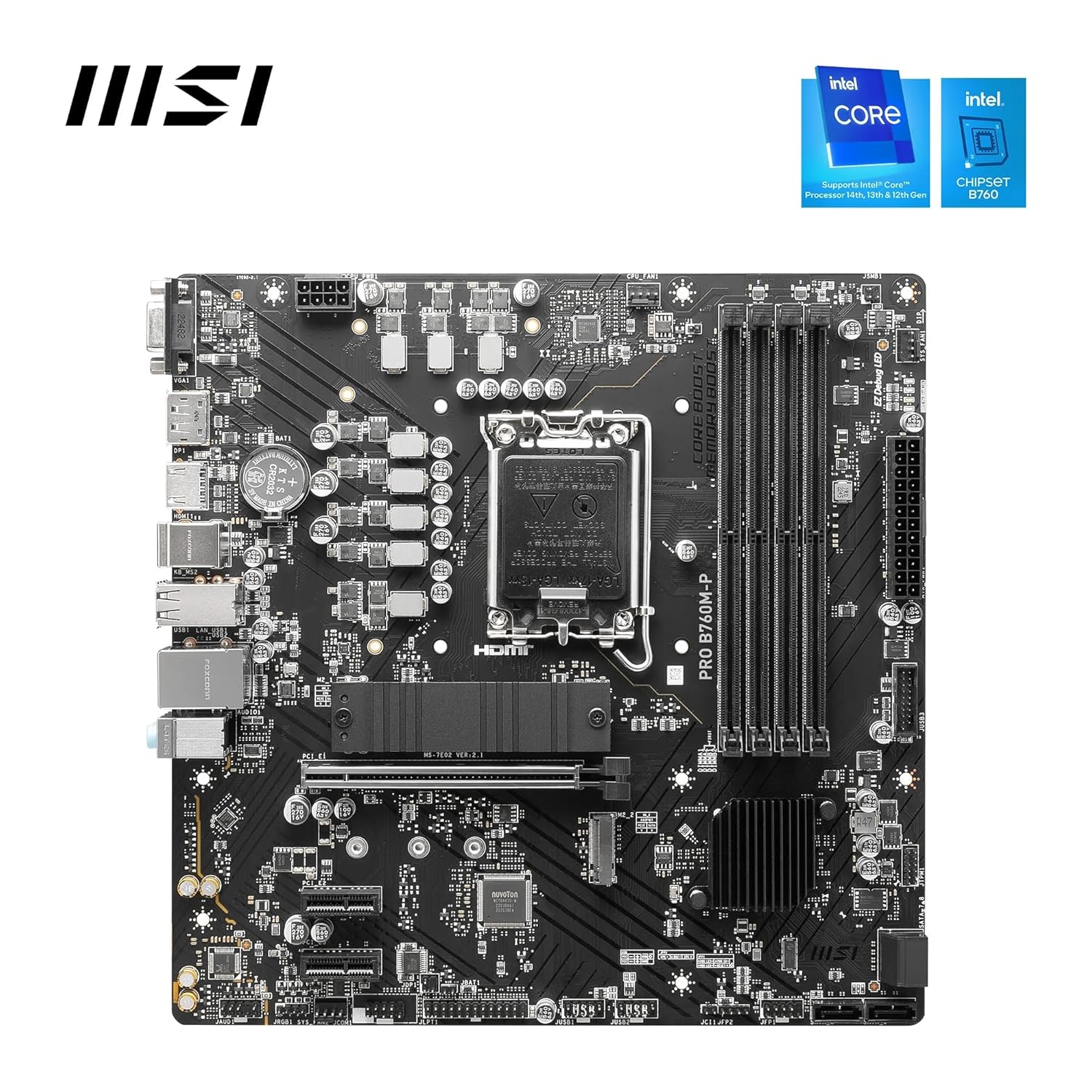 MSI PRO B760M P Motherboard - Image 4
