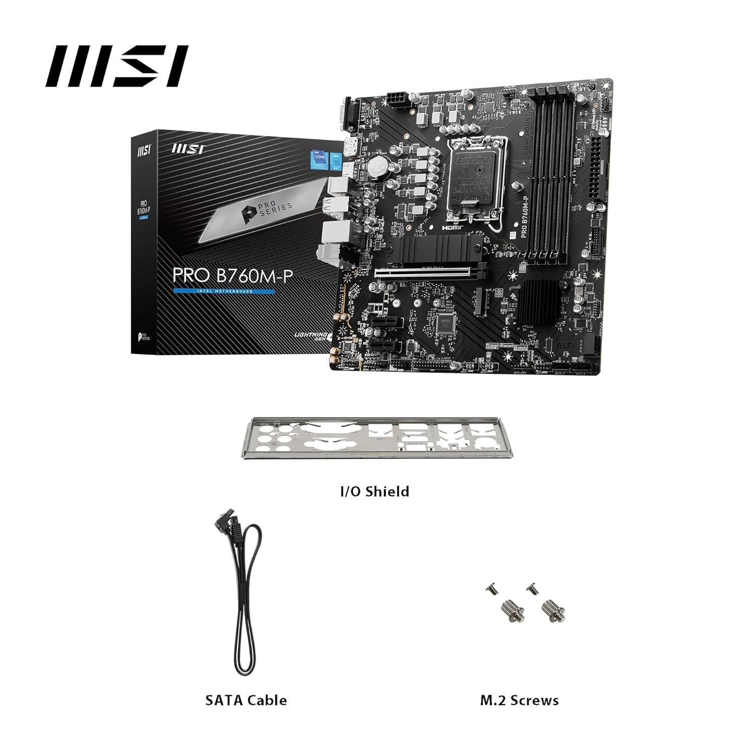 MSI PRO B760M P Motherboard - Image 2